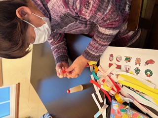 クリスマス会準備