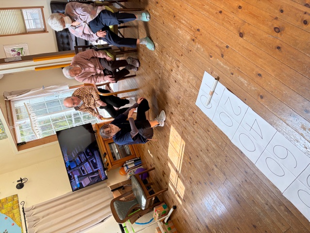 足を使ったレクリエーション