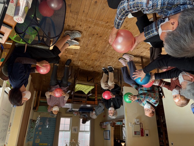 ボールを使った機能訓練